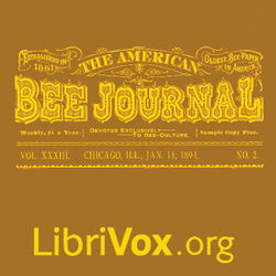 The American Bee Journal, Vol. 33, No. 2, Jan 1894 - Poster