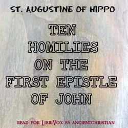 Ten Homilies on the First Epistle of John - Poster