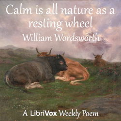 Calm is all nature as a resting wheel - Poster