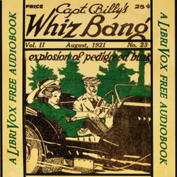 Captain Billy's Whiz Bang, Vol. 2, No. 23, August, 1921 - Poster