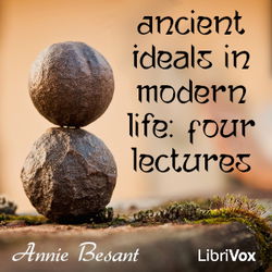 Ancient Ideals in Modern Life: Four Lectures - Poster