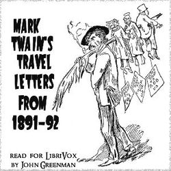 Mark Twain's Travel Letters from 1891-92 - Poster
