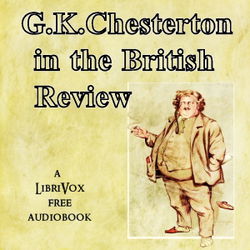 G.K. Chesterton in The British Review - Poster