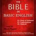 Bible (BBE) 22, 25, 39: Song of Solomon, Lamentations, Malachi - Poster