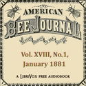The American Bee Journal, Vol. XVII, No. 1, January 5, 1881 - Poster