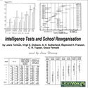 Intelligence Tests and School Reorganisation - Poster