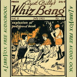 Captain Billy's Whiz Bang, Vol. 2, No. 22, July, 1921 - Poster