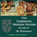 The Cambridge Modern History, Volume 01, The Renaissance - Poster