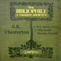 G.K. Chesterton in The Bibliophile Magazine - Poster