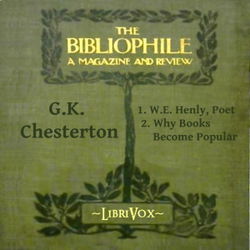 G.K. Chesterton in The Bibliophile Magazine - Poster