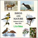 Birds and Nature, Vol. IX, No 5, May 1901 - Poster