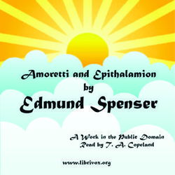 Amoretti and Epithalamion - Poster
