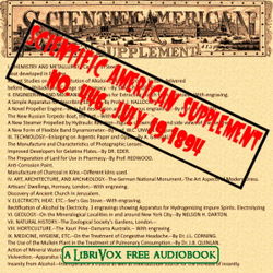 Scientific American Supplement, No. 446, July 19, 1884 - Poster