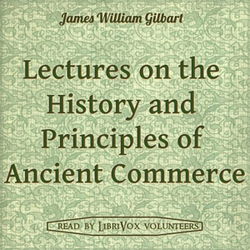 Lectures on the History and Principles of Ancient Commerce - Poster