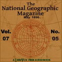 The National Geographic Magazine Vol. 07 - 05. May 1896 - Poster