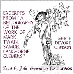 Excerpts from ''A Bibliography of the Work of Mark Twain, Samuel Langhorne Clemens'' - Poster