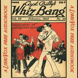 Captain Billy's Whiz Bang, Vol. 3, No. 30, February, 1922 - Poster